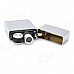 Creative USB Rechargeable Recycle Electronic Lighter - Silver