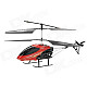 Rechargeable 1100mAh 2-CH IR R/C Helicopter w/ Remote Controller + EU Plug - Red