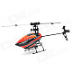 WLtoys V922 6-CH 2.4GHz Radio Control R/C Helicopter - Black + Red + Orange (Model 1)