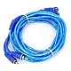 RCA Male to Male Car Audio Speaker Connection Cable - Blue (4.5m)