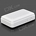 Universal Rechargeable 3.5mm Jack Wireless Bluetooth v2.0 Music Receiver for Iphone / Ipad - White