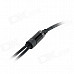 SE08 3.5mm Plug In-Ear Stereo Earphone - Black (125cm-Cable)