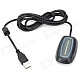 PC Wireless Gaming Receiver for Xbox 360 Controller - Black