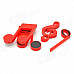 FuNi CT-6629 Musical Notes Pattern Magnets - Red (9 PCS)