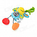 Lokyee 7109 Donkey Shaped Pulling Vibration Bell Bed Hanging Toy w/ Clip for Baby