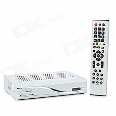 MINIS930A Satellite TV Receiver w/ SPDIF / RJ45 / RS232 / HDMI - White + Silver