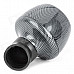 35mm Diameter Universal Air Filter for Scooter Motorcycle - Black + Grey