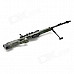 1:3 Stainless Steel AWP Sniper Rifle Display Model Toy - Black + Deep Green
