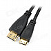 HDMI 1.4 Male to Mini HDMI Male Cable - Black (1.8m)