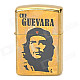 ZORRO Z2010B Che Guevara Image Pattern Windproof Kerosene Oil Lighter - Black + Golden