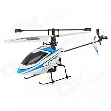 WLtoys V911 Single Propeller 4-CH 2.4GHz Radio Control R/C Helicopter w/ Gyro - Blue (Model 2)