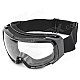 T815-29 Racing Motorcycle Skiing Protection Sunglasses Goggles - Black