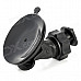 HongChuang XQ55-D 360 Degrees Adjustable ABS Suction Cup Mount Stand for GPS / Car DVR - Black