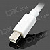 CY-01 Thunderbolt DisplayPort 20 Pin Female to HDMI Female Video Adapter Cable - White (20cm)