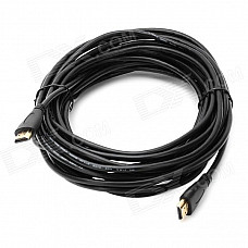 HDMI V1.4 Male to Male Connection Cable - Black (10M-Length)
