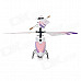 3.5-CH 2.4GHz Radio Control R/C Helicopter w/ Gyro - White + Purple + Pink