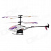 3.5-CH 2.4GHz Radio Control R/C Helicopter w/ Gyro - White + Purple + Pink