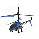 USB Rechargeable 3.5-CH Mini IR R/C Helicopter - Blue