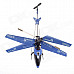 USB Rechargeable 3.5-CH Mini IR R/C Helicopter - Blue