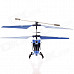 USB Rechargeable 3.5-CH Mini IR R/C Helicopter - Blue