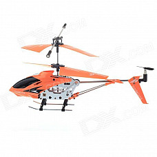 USB Rechargeable 3.5-CH Mini IR R/C Helicopter - Orange