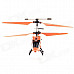 USB Rechargeable 3.5-CH Mini IR R/C Helicopter - Orange