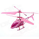 USB Rechargeable 3.5-CH Mini IR R/C Helicopter - Pink