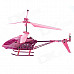 USB Rechargeable 3.5-CH Mini IR R/C Helicopter - Pink