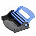 ShunWei SD-1401 Plastic Seatbelts Comfort Clips Stopper for Vehicles - Black + Blue (2 PCS)