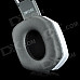 DWH260 Rechargeable 2.4G Wireless Digital Headphones w/ Microphone - White + Grey