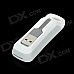 Airship Shape 480Mbps USB 2.0 MicroSD / TF / SD / MiniSD / MS / M2 Card Reader - White (Max. 32GB)