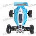 Remote Controlled R/C Rechargeable Racing Kart Car with Desktop Stand (35MHz)