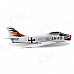 Art-Tech F-86 4-CH 2.4GHz Radio Control Sabre R/C Model Ducted Jet w/ Transmitter - Silver