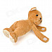 Lovely Bear Couple Doll Decoration - Brown