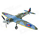 Art-Tech Spitfire V2 4-CH 2.4GHz Radio Control R/C Model Airplane w/ Transmitter - Blue + Green