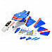 Art-Tech SU-27 Knight 4-CH 2.4GHz Radio Control Ducted Fan R/C Model Airplane w/ Transmitter - Blue