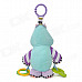 Bed Hanging Baby Bell Ringing Little Hippo Doll - Multicolored