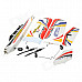 Art-Tech Wing Tiger V2 4-CH 2.4GHz Radio Control R/C Model Airplane w/ Transmitter - White + Red