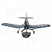 Art-Tech F4U Corsair 4-CH 2.4GHz Radio Control R/C Model Airplane w/ Transmitter - Blue