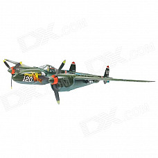 Art-Tech P-38 4-CH 2.4GHz Radio Control R/C Model Airplane w/ Transmitter - Green