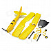 Art-Tech Tiger-Moth 4-CH 2.4GHz Radio Control Dual Fixed Wing R/C Model Airplane - Yellow
