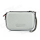 Protective PU Leather Pouch for Nintendo 3DSLL / 3DSXL - Silver