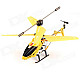 USB Rechargeable 3.5-CH IR Remote Control Mini R/C Helicopter Set - Yellow