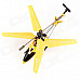 USB Rechargeable 3.5-CH IR Remote Control Mini R/C Helicopter Set - Yellow