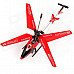 USB Rechargeable 3.5-CH IR Remote Control Mini R/C Helicopter Set - Red