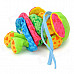 Cute Elephant Shaped Pulling Vibration Sound Bed Hanging Toy for Baby