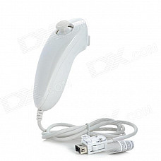 Wired Nunchuk Controller for Wii U - White (80cm-Cable)