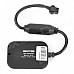 K10 Mini GSM/GPRS/GPS Anti-Thief Vehicle Tracker - Black