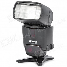 VILTROX JY620 1.8" LCD Flash Speedlite Speedlight for DSLR Nikon / Canon + More - Black (4 x AA)