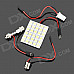 PointPurple 5050-30 T10 / BA9S / Festoon 5.4W 445lm 30-SMD 5050 LED White Light Car Reading Lamp